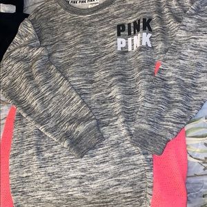 oversized pink crew neck!